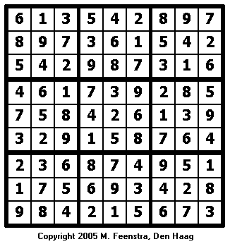 Easy Sudoku Puzzle 11 - Solution