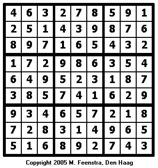 Easy Sudoku Puzzle 18 - Solution