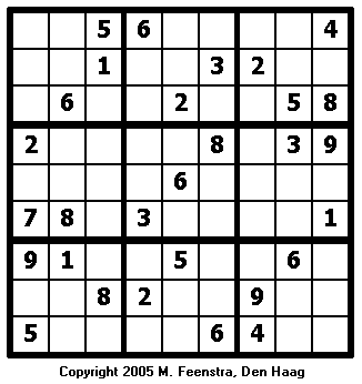 Standard Sudoku Puzzle 11