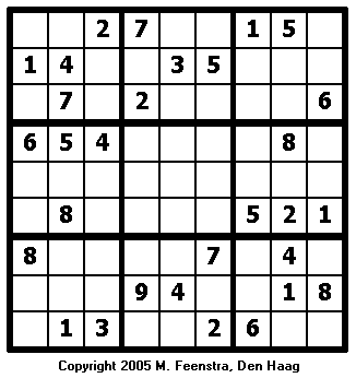 Standard Sudoku Puzzle 13