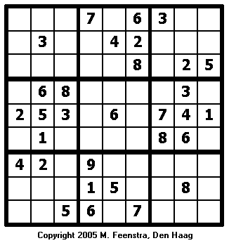 Standard Sudoku Puzzle 14