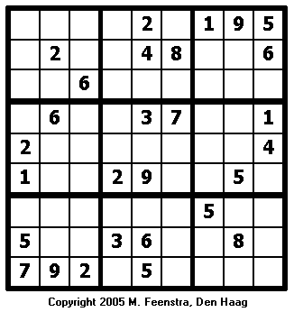 Standard Sudoku Puzzle 16