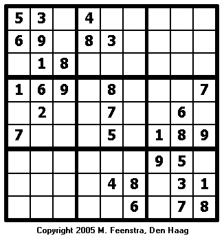 Hard Sudoku Puzzle 10