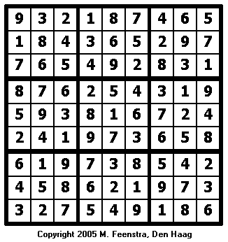 Hard Sudoku Puzzle 12 - Solution