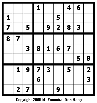 Hard Sudoku Puzzle 12