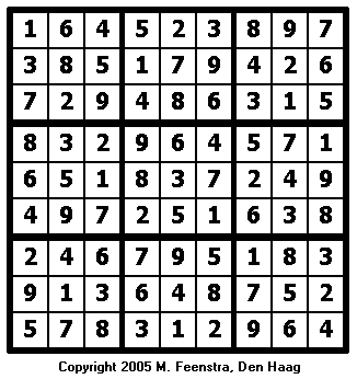 Hard Sudoku Puzzle 13 - Solution