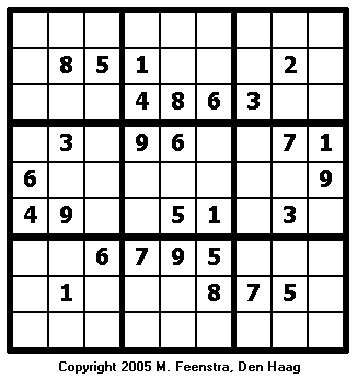 Hard Sudoku Puzzle 13