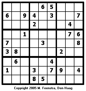Hard Sudoku Puzzle 16