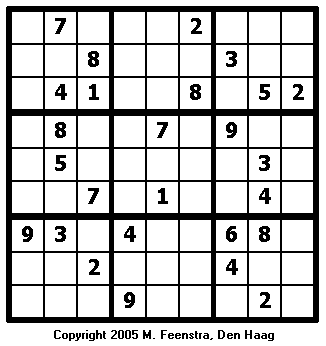 Hard Sudoku Puzzle 17