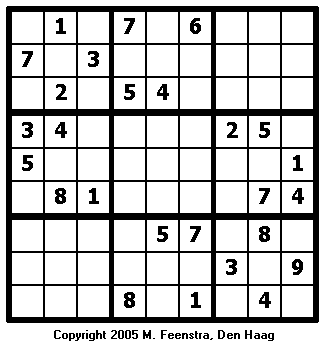 Hard Sudoku Puzzle 18