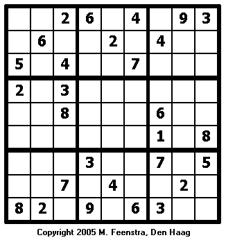 Hard Sudoku Puzzle 5