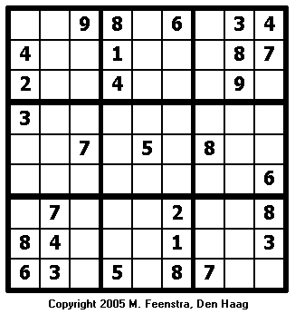 Hard Sudoku Puzzle 8