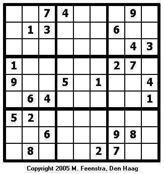 Expert Sudoku Puzzle 16