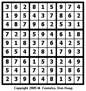 Extreme Sudoku Puzzle 10 - Solution
