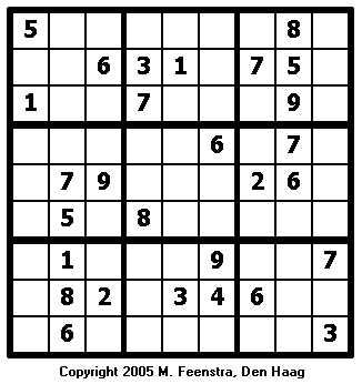 Extreme Sudoku Puzzle 11