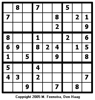 Extreme Sudoku Puzzle 13