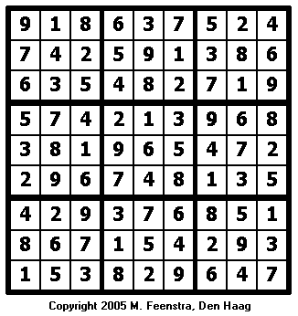 Extreme Sudoku Puzzle 14 - Solution