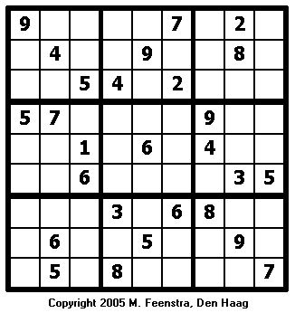 Extreme Sudoku Puzzle 14