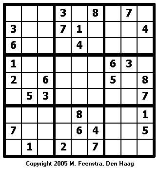 Extreme Sudoku Puzzle 2