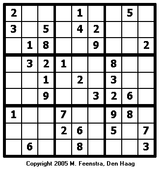 Extreme Sudoku Puzzle 3