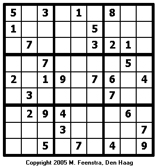 Extreme Sudoku Puzzle 5