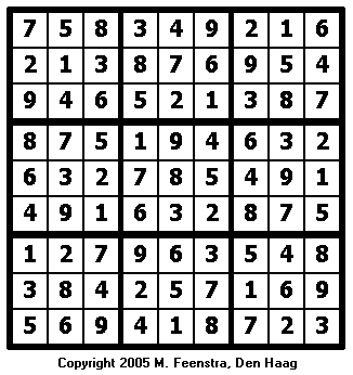 Extreme Sudoku Puzzle 8 - Solution