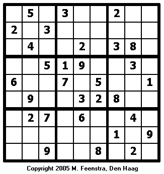 Extreme Sudoku Puzzle 8